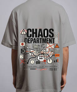 Chaos Department — Gray male back