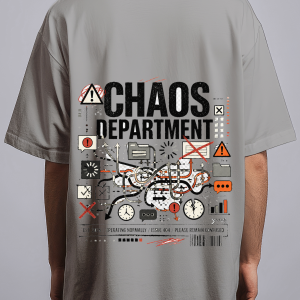 Chaos Department — Gray male back