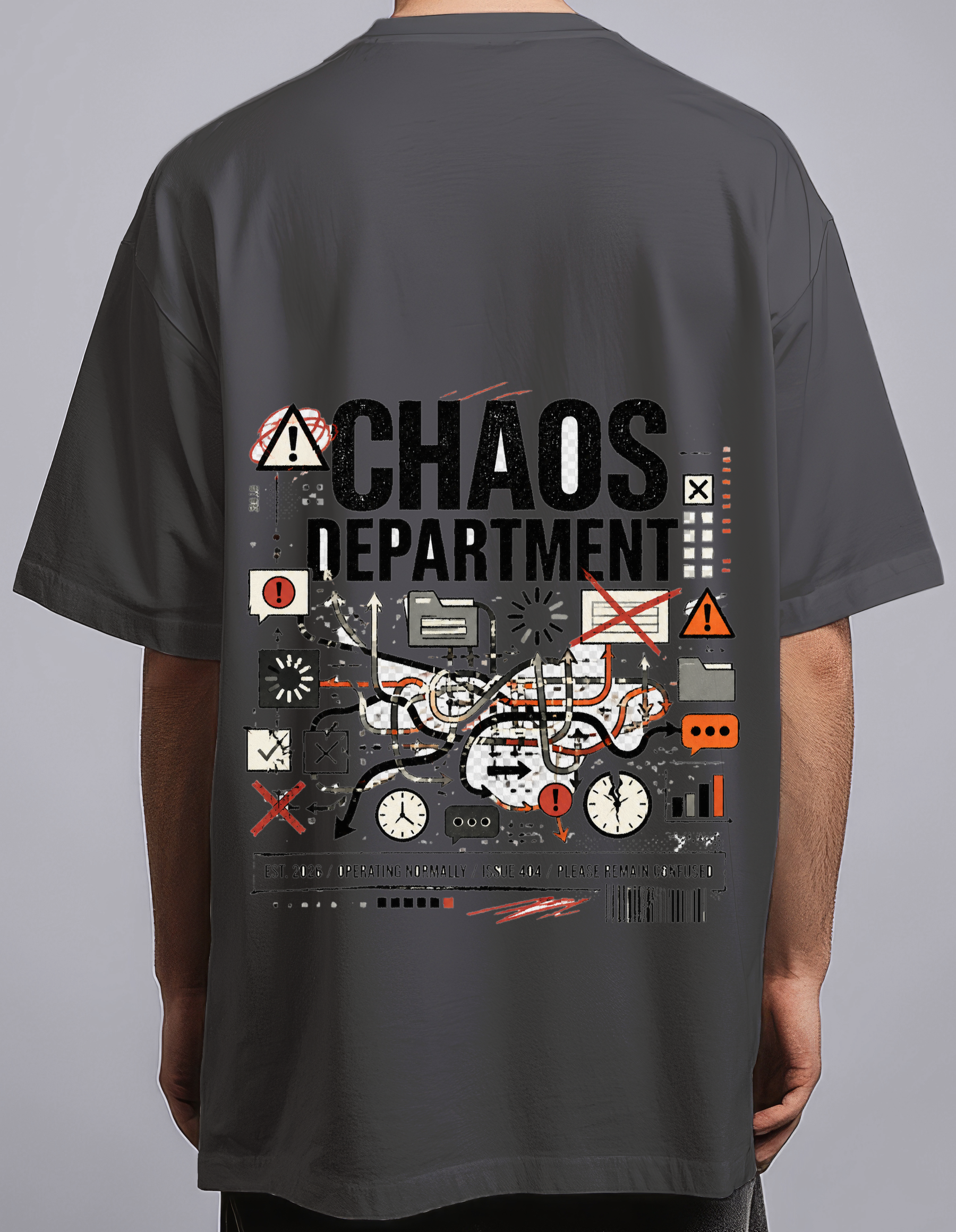Chaos Department — Black male back