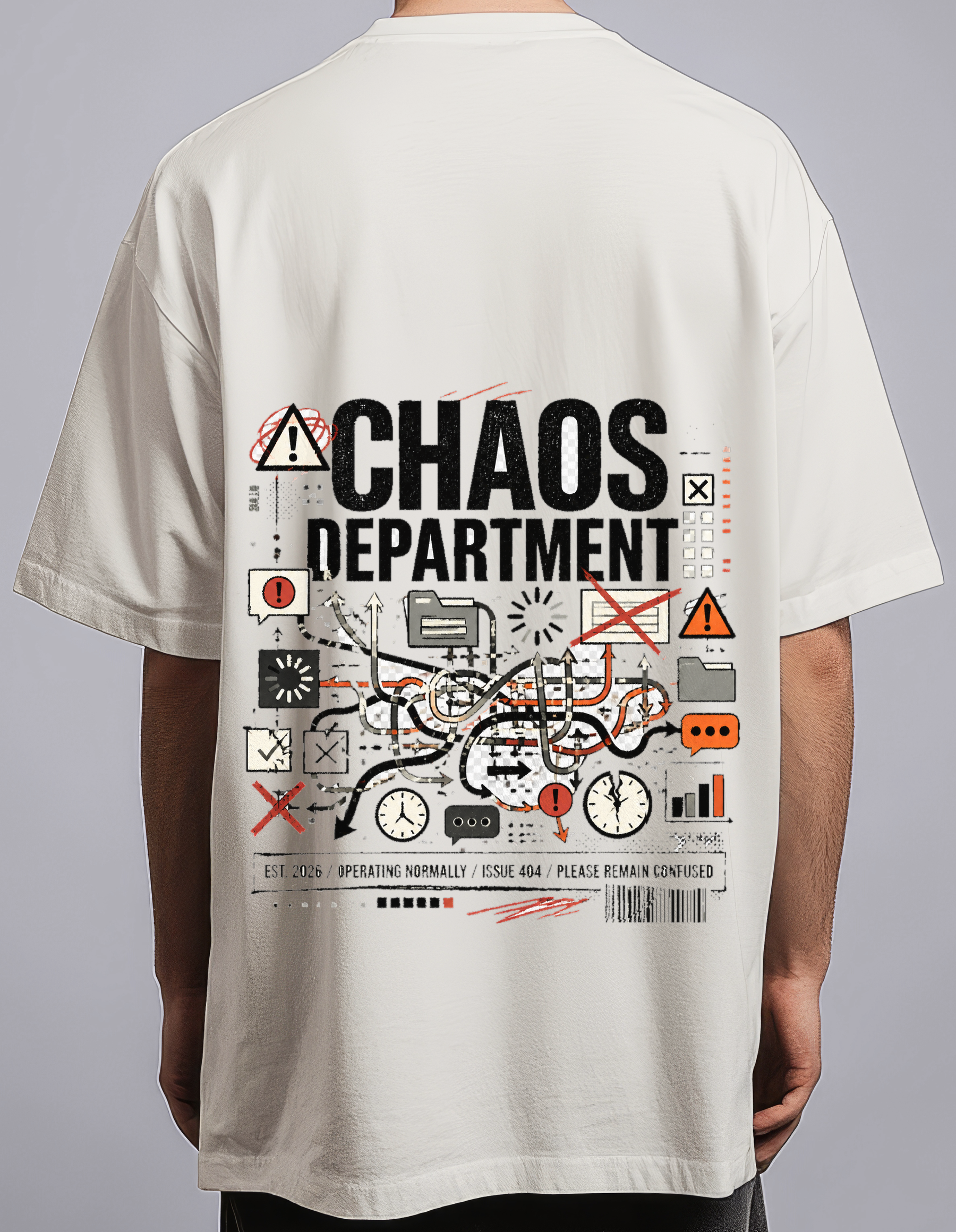 Chaos Department — White male back