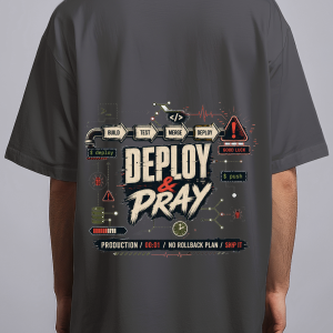Deploy & Pray — Black male back