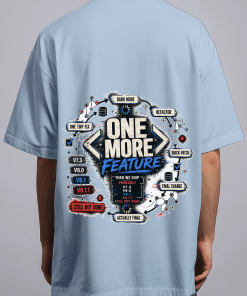 One More Feature — Light Blue male back