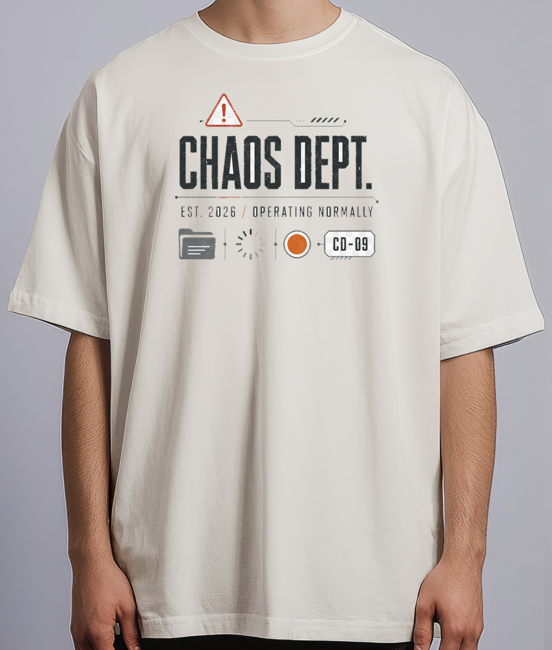 Chaos Department — White male front