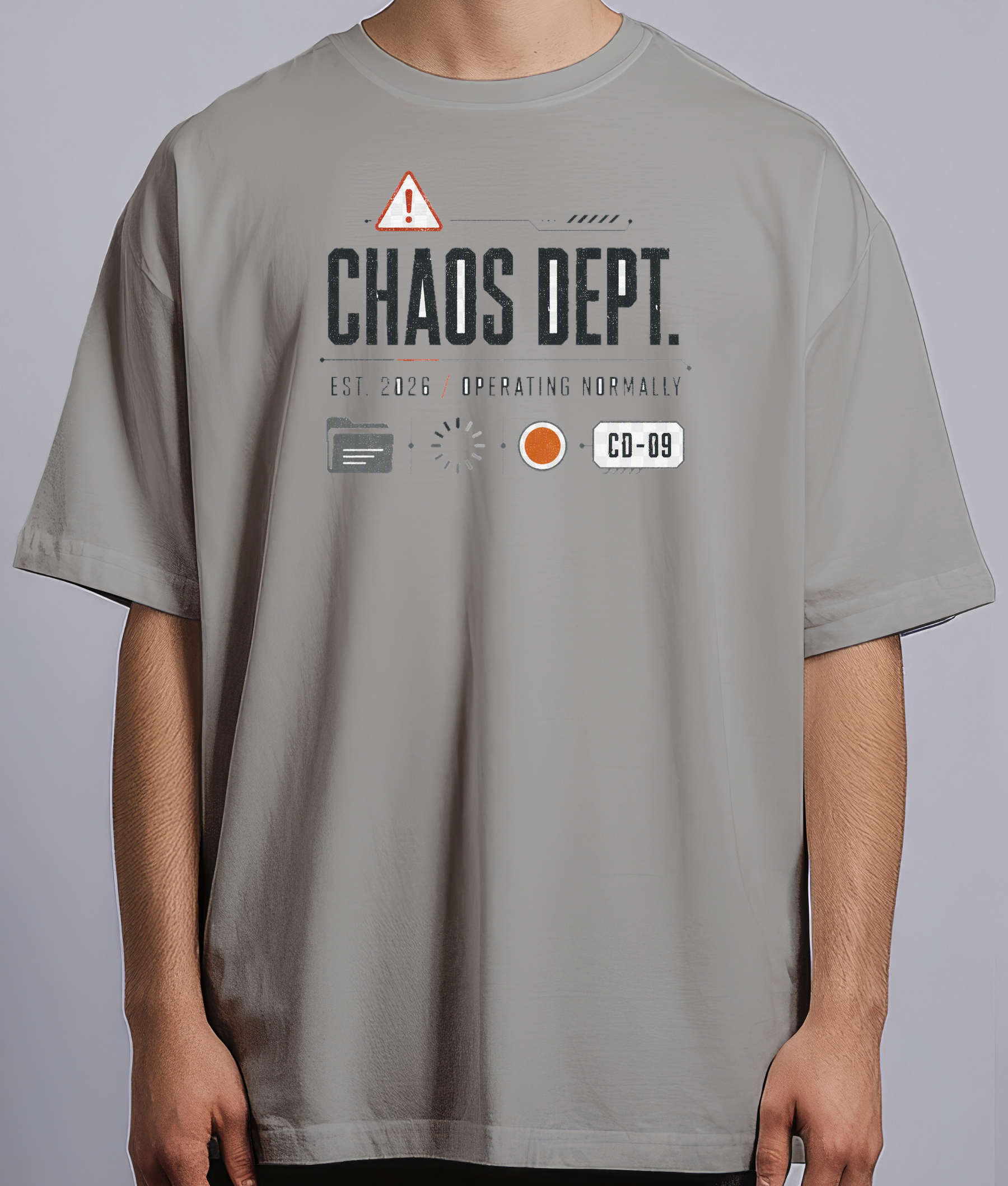Chaos Department — Gray male front