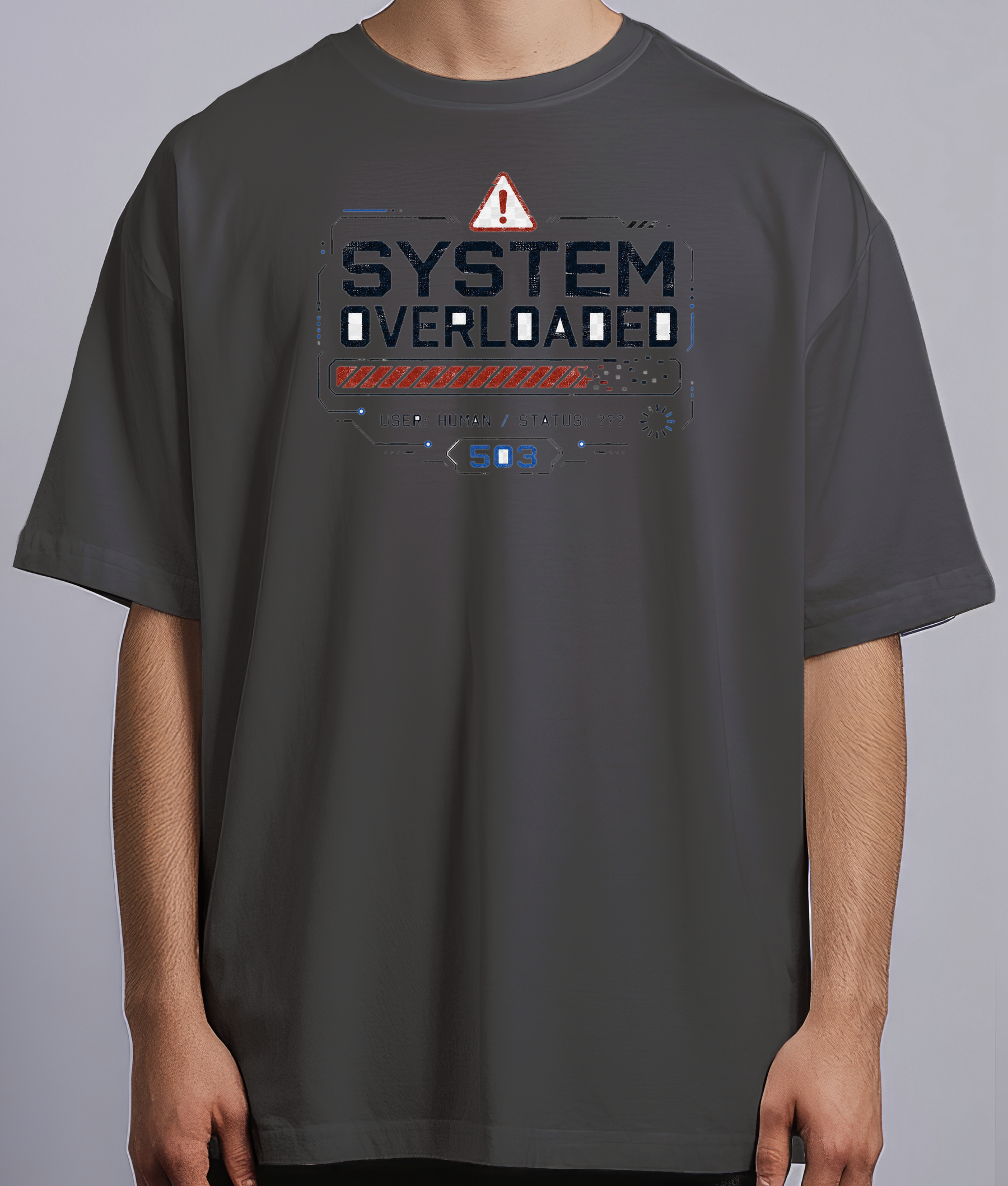 System Overloaded — black front