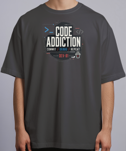 Code Addiction — black front
