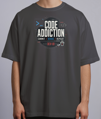 Code Addiction — black front