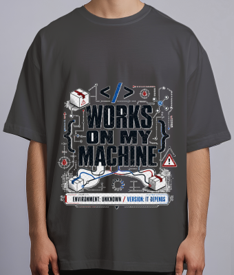 Works On My Machine — black front