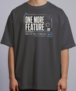 One More Feature — black front