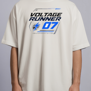 Voltage Runner — Oversized Streetwear Tee