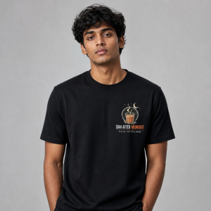 Model shot — DAD-01_Chai_After_Midnight_model_front_Black.png