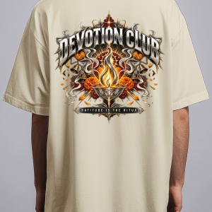 Devotion Club — Oversized Streetwear Tee - Image 4