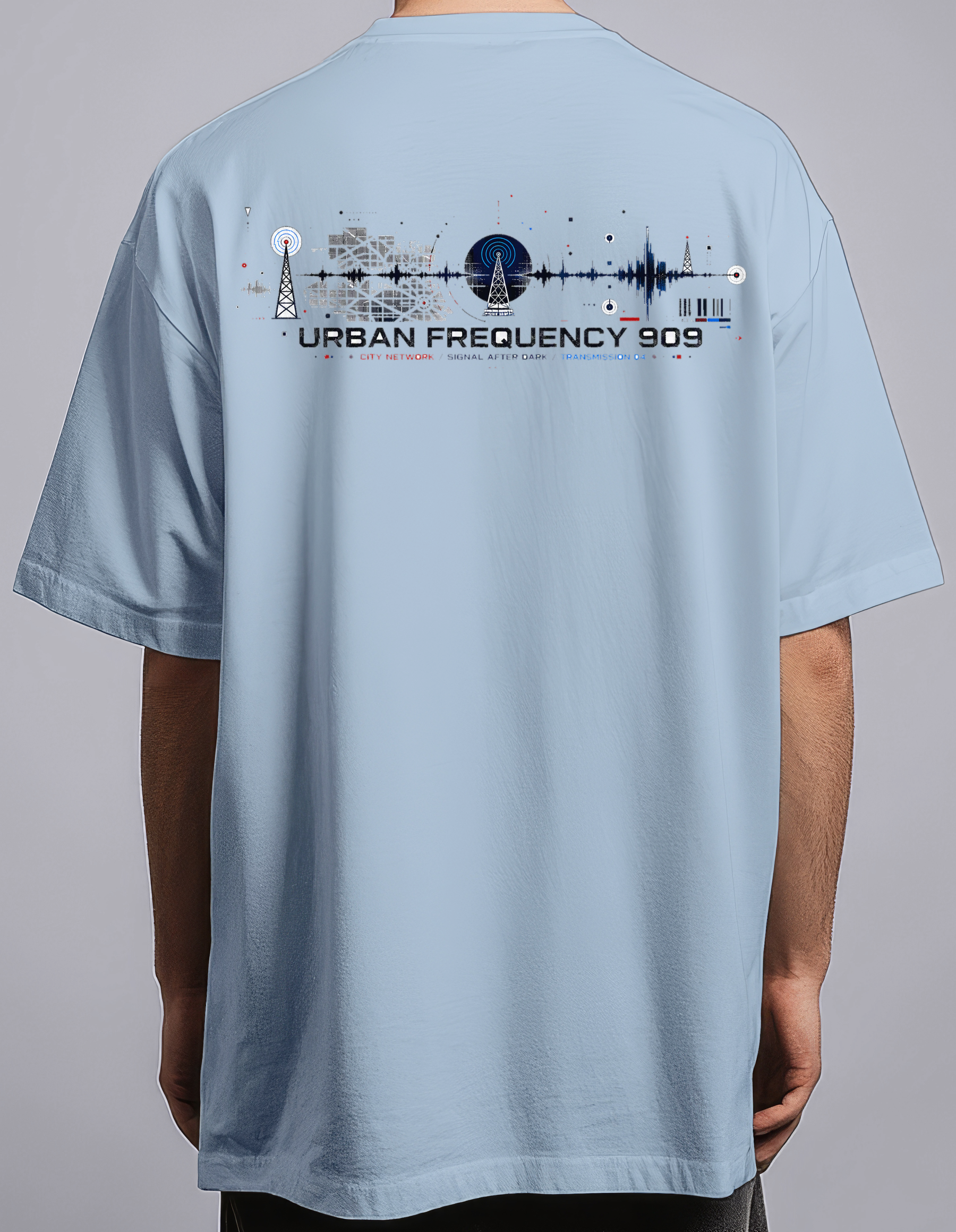 Urban Frequency — Light Blue male back