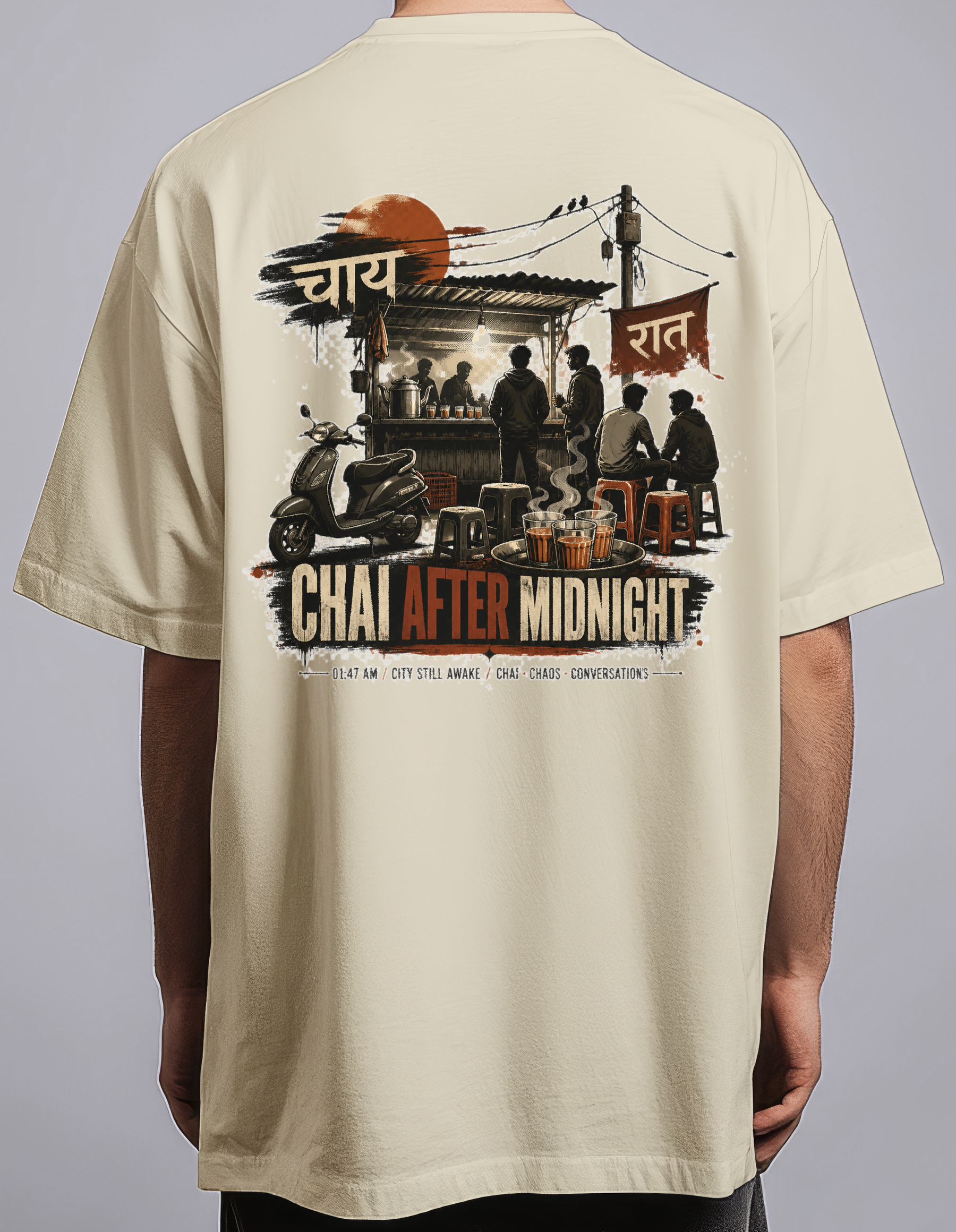 Chai After Midnight — Cream male back