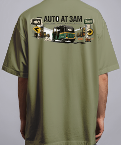Auto At 3AM — Olive Green male back