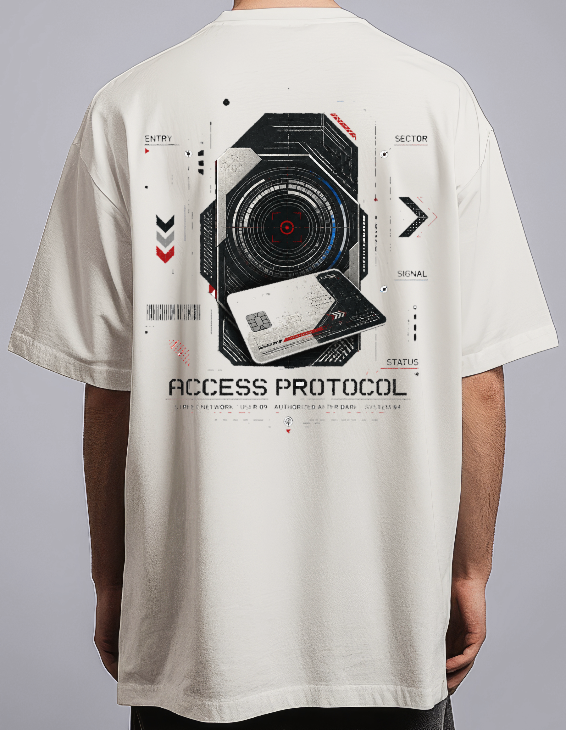 Access Protocol — White male back