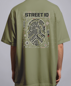 Street ID — Olive Green male back