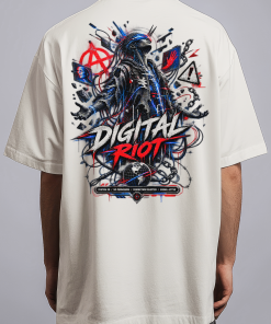 Digital Riot — White male back