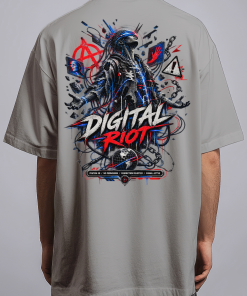 Digital Riot — Gray male back
