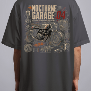 Nocturne Garage — Black male back
