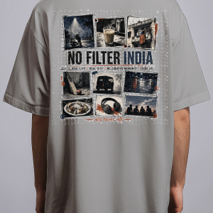 No Filter India — Gray male back