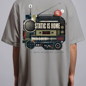 Static Is Home — Gray male back