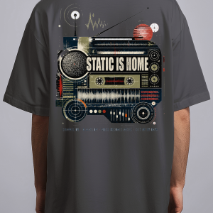 Static Is Home — Black male back