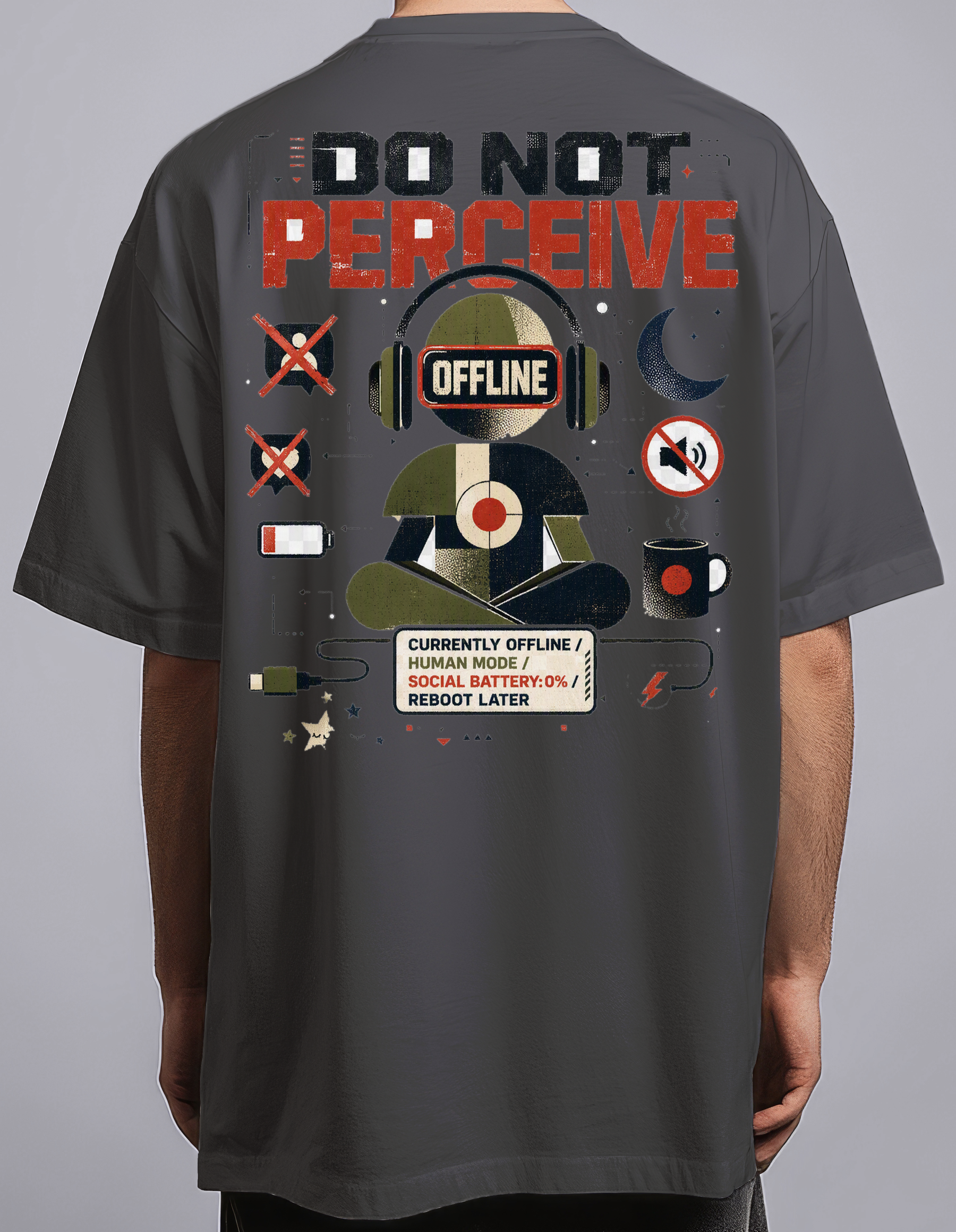 Please Do Not Perceive — Black male back
