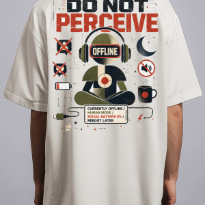 Please Do Not Perceive — White male back