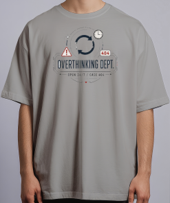 Overthinking Department — Gray male front