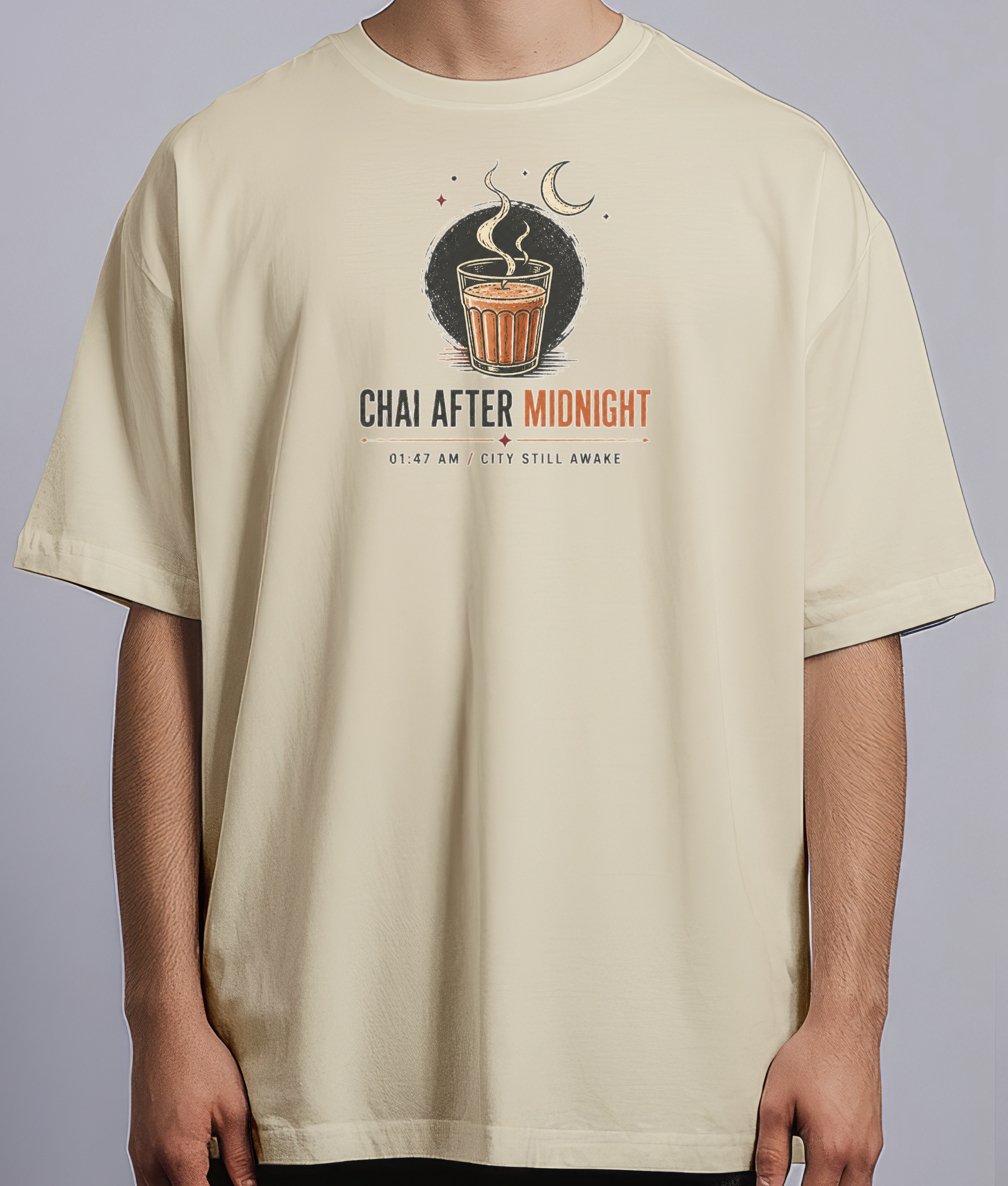 Chai After Midnight — Cream male front