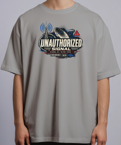 Unauthorized Signal — Gray male front