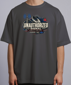 Unauthorized Signal — black front