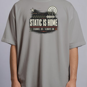 Static Is Home — Gray male front