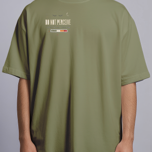 Please Do Not Perceive — Olive Green male front
