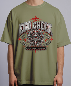 Ego Check — Oversized Streetwear Tee - Image 3