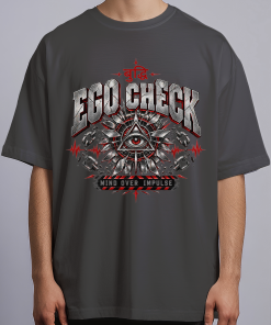 Ego Check — Oversized Streetwear Tee