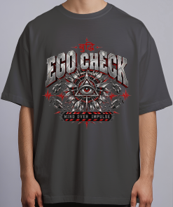 Ego Check — Oversized Streetwear Tee - Image 4