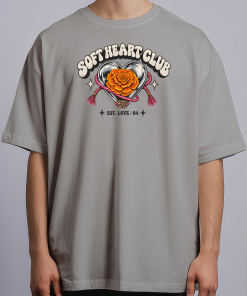 Soft Heart Club — Oversized Streetwear Tee - Image 5