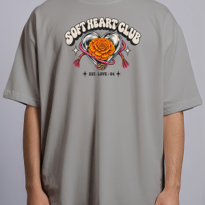 Soft Heart Club — Oversized Streetwear Tee - Image 5