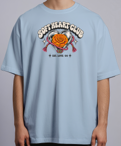 Soft Heart Club — Oversized Streetwear Tee - Image 3