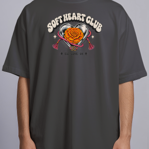 Soft Heart Club — Oversized Streetwear Tee