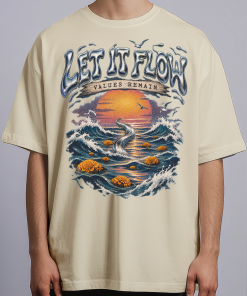 Let It Flow — Oversized Streetwear Tee - Image 6