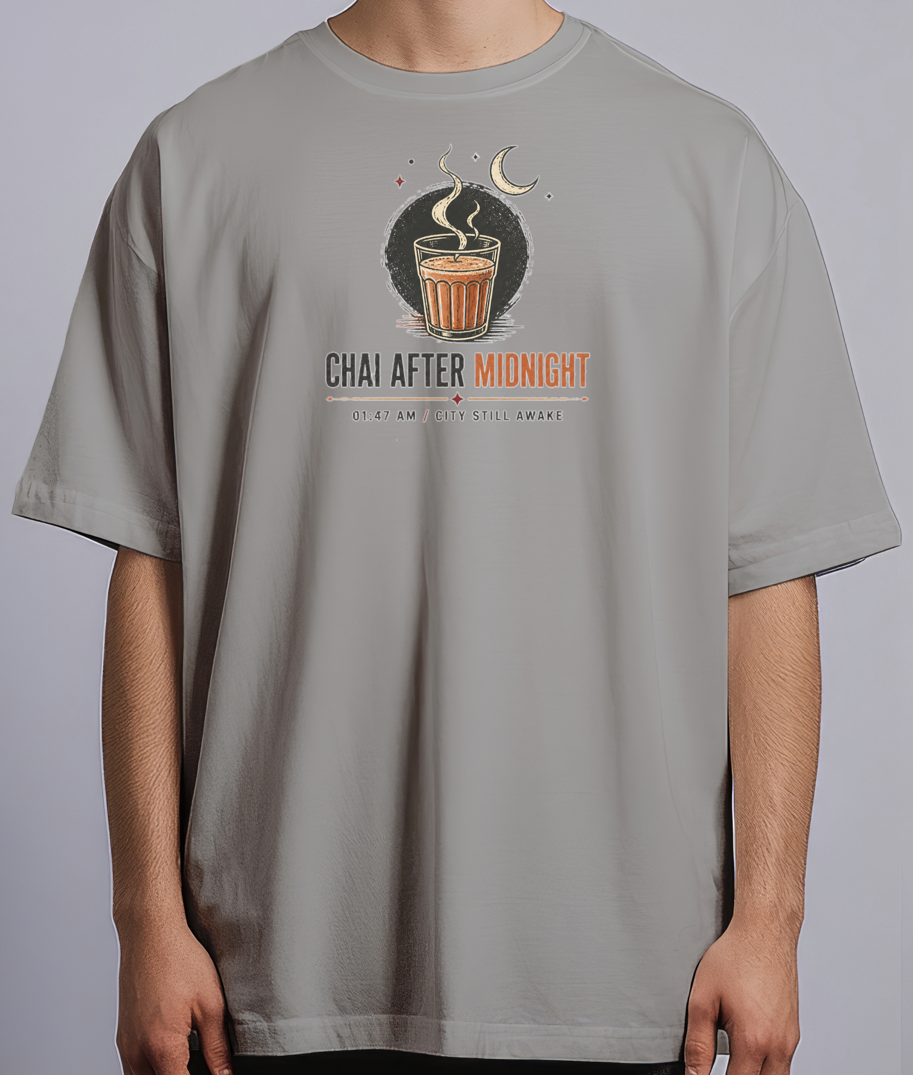 Chai After Midnight — Gray male front
