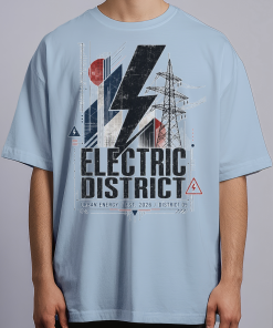 Electric District — Light Blue male front