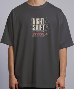 Hinglish Night Shift — black front
