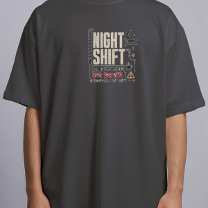 Hinglish Night Shift — black front