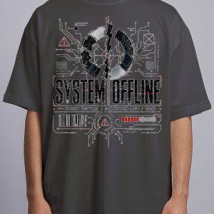 System Offline — black front