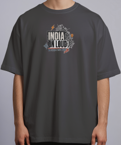 India On Loud — black front