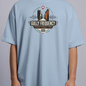 Gully Frequency — Light Blue male front